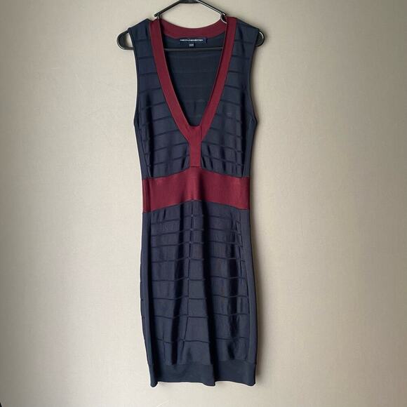 French Connection sz‎ 8 body con sheath wiggle dress - Picture 1 of 8